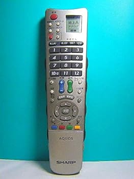 【中古】シャープ テレビリモコン GA615WJSA