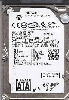 【中古】Hitachi hts545025b9sa00 250 GB 5400rpm 2.5インチノートブックハードドライブ【メーカー名】【メーカー型番】【ブランド名】日立(HITACHI) 内蔵ハードディスク 【商品説明】Hitachi hts545025b9sa00 250 GB 5400rpm 2.5インチノートブックハードドライブ画像はサンプル写真のため、商品のコンディション・付属品の有無については入荷の度異なります。掲載と付属品が異なる場合は確認のご連絡をさせて頂きます。※中古品のため「限定」「初回」「保証」「DLコード」などの表記がありましても、特典・付属品・帯・保証等は付いておりません。（未使用・未開封品は除く）※コミック、CD、DVD、VHSは、レンタルアップ品の場合もございます。気になる方は購入前にお問い合わせ・メールにてお願い致します。中古品のため使用に影響ない程度の使用感・経年劣化（傷、汚れなど）がある場合がございます。※中古品の特性上ギフトには適しておりません。当店では初期不良に限り、商品到着から5日間は返品を受付けております。お問い合わせ・メールにて不具合詳細をご連絡ください。お客様都合での返品はお受けしておりませんのでご了承ください。他モールとの併売品の為、売り切れの場合はご連絡させて頂きます。★ご注文からお届けまで1、ご注文（24時間受付）2、注文確認⇒当店から注文確認メールを送信致します3、在庫確認⇒中古品は受注後に、再メンテナンス、梱包しますので、お届けまで3日〜10日程度とお考え下さい。4、入金確認⇒前払い決済をご選択の場合、ご入金確認後、配送手配を致します5、出荷⇒配送準備が整い次第、出荷致します。配送業者、追跡番号等の詳細をメール送信致します。6、到着⇒出荷後、1〜3日後に商品が到着します。※離島、北海道、沖縄は遅れる場合がございます。予めご了承下さい。お電話でのお問合せは少人数で運営の為受け付けておりませんので、お問い合わせ・メールにてお願い致します。ご来店ありがとうございます。当店では良品中古を多数揃えております。お電話でのお問合せは少人数で運営の為受け付けておりませんので、お問い合わせ・メールにてお願い致します。