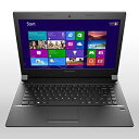 【中古】Lenovo B40:Corei3搭載モデル(14.0型)【レノボノートパソコン受注生産モデル】 (メモリ4GB:500GBHDD:液晶光沢なし:ブラック, Windows 8.1:Office(2)