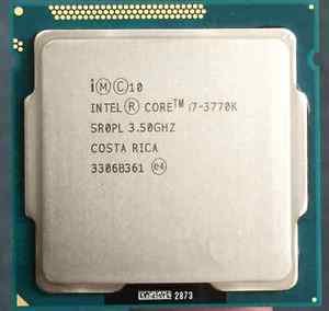 【中古】Intel Core i7-3770K SR0PL ソケット H2 LGA1155 デスクトップ CPU プロセッサー 8MB 3.5GHz 5GT/s