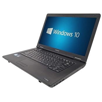 【中古】【Microsoft Office2010搭載】【Win 10 Pro搭載】TOSHIBA B450/第三世代Celeron Dualcore 2.3GHz/大画面15.6インチ/無線LAN搭載/中古ノートパソ