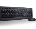 【中古】レノボ・ジャパン プロフェッショナル ワイヤレス キーボード&マウス -英語
