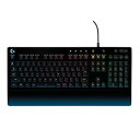 【中古 非常に良い】Logicool G ロジクール G ゲーミングキーボード 有線 G213 パームレスト 日本語配列 メンブレン キーボード 静音 LIGHTSYNC RGB 国内正規品(2)