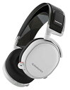 【中古 非常に良い】【国内正規品】密閉型 ゲーミングヘッドセット SteelSeries Arctis 7 White 61464