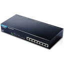 【中古】エレコム スイッチングハブ 8ポート 金属筺体 PoE 10/100M対応 3 EHB-UF2A08-PF