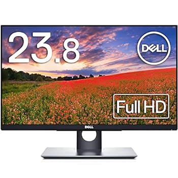 【中古】Dell P2418HT 23.8インチ タッチ対応モニター ディスプレイ (3年間無輝点交換保証/FHD/IPS 非光沢/DisplayPort HDMI D-Sub15ピン/高さ 傾き調整)