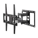 【中古】朝日木材加工 テレビ 壁掛け金具 WALL FIT MOUNT 26~55型 ブラック フルモーション FLM-002-BK