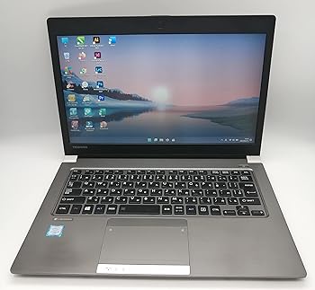 【中古】東芝 dynabook R63* F(Windows 10 Pro搭載、Core i5-6200U 256GBSSD Officeなし 8GB Webカメラ内蔵）/8GB /256GB(SSD)/13.3(TFT/HD 軽量・高輝度