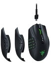 【中古 非常に良い】Razer Naga Pro ワイヤレス ゲーミングマウス 最大20ボタン サイドボタンを2/6/12ボタンに付け替え可能 高速無線 20000 DPI Focus +センサー Chr
