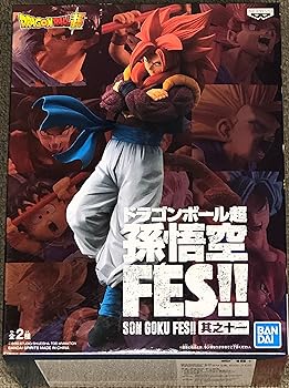 【中古】バンプレスト ドラゴンボール超 孫悟空FES 其之十一 超サイヤ人4ゴジータ