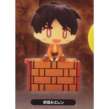 【中古】進撃の巨人 イヤホンジャックフィギュア ［1.前屈みエレン］(単品)