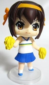 【中古】ねんどろいどぷち 涼宮ハルヒの憂鬱 #01 シークレット 涼宮ハルヒ チアガール バージョン フィギュア 単品 グッドスマイルカンパニー