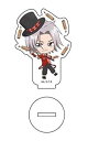 【中古】【獄寺隼人】 家庭教師ヒットマンREBORN! アクリルぷちスタンド 06 ミニキャラ サーカスver.