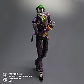 【中古】BATMAN(TM) ARKHAM ASYLUM PLAY ARTS改 ジョーカー(PVC塗装済みアクションフィギュア)