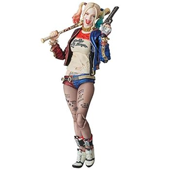 乐天商城 - 【中古】MAFEX マフェックスHARLEY QUINN『SUICIDE SQUAD』ノンスケール ABS&ATBC-PVC塗装済みアクションフィギュア