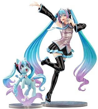 【中古】MY LITTLE PONY美少女 初音ミク feat. MY LITTLE PONY美少女 1/7スケール PVC製 塗装済み完成品 フィギュア SV321
