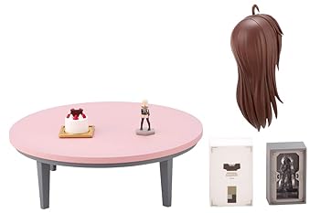 【中古】創彩少女庭園 アフタースクール 轟雷お誕生日セット 全長約93mm 1/10スケール プラモデル 成型色 MV008