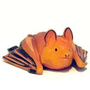 【中古】食玩 チョコQ 日本の動物 第6弾 154 クロアカコウモリ