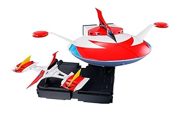 【中古】超合金魂 UFOロボ グレンダイザー GX-76X グレンダイザー D.C.対応スペイザーセット 全長約180mm ABS PVC製 塗装済み可動フィギュア