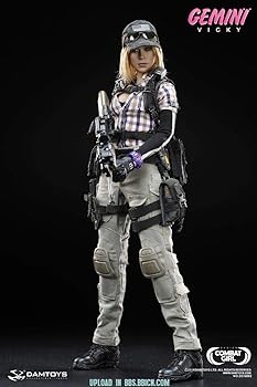 DAMTOYS DCG002 コンバットガール ジェミニ ヴィッキー 1/6 スケール アクションフィギュア