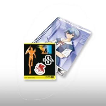 【中古】一番くじ ヱヴァンゲリヲン新劇場版～LIFE with EVA～ E賞 リングノート&ステッカー 綾波レイ 単品