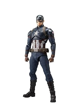 【中古】S.H.フィギュアーツ アベンジャーズ キャプテン・アメリカ(アベンジャーズ/エンドゲーム) 約150mm PVC&ABS製 塗装済み可動フィギュア【メーカー名】【メーカー型番】【ブランド名】BANDAI SPIRITS(バンダイ スピリッツ) フィギュア・コレクタードール 【商品説明】S.H.フィギュアーツ アベンジャーズ キャプテン・アメリカ(アベンジャーズ/エンドゲーム) 約150mm PVC&ABS製 塗装済み可動フィギュア画像はサンプル写真のため、商品のコンディション・付属品の有無については入荷の度異なります。掲載と付属品が異なる場合は確認のご連絡をさせて頂きます。※中古品のため「限定」「初回」「保証」「DLコード」などの表記がありましても、特典・付属品・帯・保証等は付いておりません。（未使用・未開封品は除く）※コミック、CD、DVD、VHSは、レンタルアップ品の場合もございます。気になる方は購入前にお問い合わせ・メールにてお願い致します。中古品のため使用に影響ない程度の使用感・経年劣化（傷、汚れなど）がある場合がございます。※中古品の特性上ギフトには適しておりません。当店では初期不良に限り、商品到着から5日間は返品を受付けております。お問い合わせ・メールにて不具合詳細をご連絡ください。お客様都合での返品はお受けしておりませんのでご了承ください。他モールとの併売品の為、売り切れの場合はご連絡させて頂きます。★ご注文からお届けまで1、ご注文（24時間受付）2、注文確認⇒当店から注文確認メールを送信致します3、在庫確認⇒中古品は受注後に、再メンテナンス、梱包しますので、お届けまで3日〜10日程度とお考え下さい。4、入金確認⇒前払い決済をご選択の場合、ご入金確認後、配送手配を致します5、出荷⇒配送準備が整い次第、出荷致します。配送業者、追跡番号等の詳細をメール送信致します。6、到着⇒出荷後、1〜3日後に商品が到着します。※離島、北海道、沖縄は遅れる場合がございます。予めご了承下さい。お電話でのお問合せは少人数で運営の為受け付けておりませんので、お問い合わせ・メールにてお願い致します。ご来店ありがとうございます。当店では良品中古を多数揃えております。お電話でのお問合せは少人数で運営の為受け付けておりませんので、お問い合わせ・メールにてお願い致します。