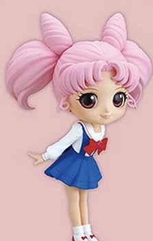 BANPRESTO - 大人気セーラームーンフィギュアうさぎ&amp;ちびうさＡカラーset 美少女戦士セーラームーンから制服姿のうさぎとちびうさがQ
