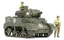 【中古】タミヤ 1/35 ミリタリーミニチュアシリーズ No.312 アメリカ陸軍 自走榴弾砲 M8 出撃待機セット 人形3体付 プラモデル 35312