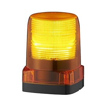 【中古】パトライト/PATLITE LEDフラッシュ表示灯 LFH-M2-Y Φ100 黄 【中古】パトライト/PATLITE LEDフラッシュ表示灯 LFH-M2-Y Φ100 黄