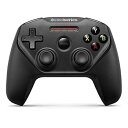 【中古 非常に良い】SteelSeries Bluetooth接続 タブレット・Apple製デバイス対応 ワイヤレスゲーミングパッド(ブラック)Nimbus 69070 MFi認証 iPhone/iPad/MAC/Ap