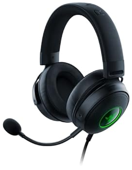 【中古 非常に良い】Razer Kraken V3 HyperSense ゲーミングヘッドセット 触覚テクノロジー搭載 USB THX 7.1 サラウンドサウンド TriForce チタン 50mm ドライバー