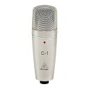 【中古】Behringer(ベリンガー) コンデンサーマイク キャリングケース付き ラージダイアフラム搭載 カーディオイド特性 C-1