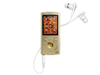 【中古】SONY ウォークマン Sシリーズ [メモリータイプ] 8GB ゴールド NW-S764/N