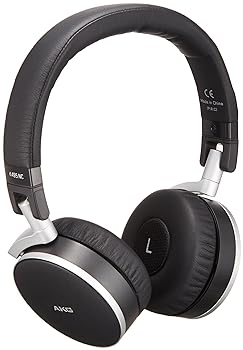 【中古】AKG 密閉型 ノイズキャンセリング オンイヤーヘッドホン ブラック K495NC【国内正規品】