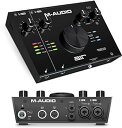 【中古】M-Audio USB USB-C オーディオインターフェース 2イン 2アウトMIDI 音楽制作ソフト付 低ノイズ ハイレゾ音源 宅録 DTM 宅録A...