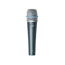 【中古】SHURE シュア ダイナミック 楽器用ダイナミックマイクロホン : スーパーカーディオイド/楽器/ライブ BETA 57A-J【国内正規品/メーカー保証2年】