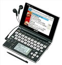 【中古】シャープ Brain Wタッチパネル対応 カラー電子辞書 PW-AC900-B チャコールブラック 100コンテンツ収録 5型高精細カラー液晶 テキスト...
