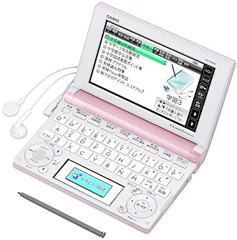 【中古】CASIO Ex-word 電子辞書 中学生学習モデル XD-B3850 ライトピンク XD-B3850PK
