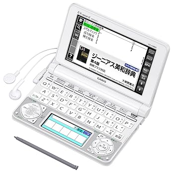 【中古】特別英語コンテンツ含む140コンテンツ収録 カシオ EX-word 電子辞書 高校生モデル XD-N4805WE ホワイト