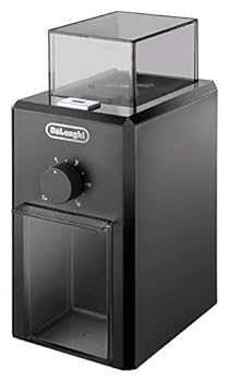 【中古】DeLonghi(デロンギ) De'Longhiコーヒーグラインダー KG79J うす式 コーヒー豆120g分 簡単操作 粗挽き~細引き 着脱式コンテナ 安全設計 電源コー