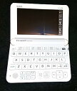 【中古】カシオ 電子辞書 エクスワード 中学生モデル XD-Y3800WE ホワイト コンテンツ160