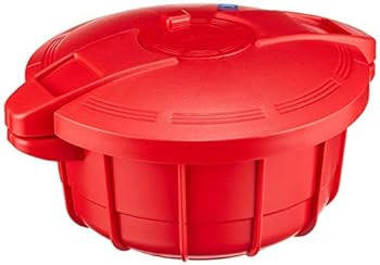 【中古】マイヤー(Meyer) 電子レンジ圧力鍋 2.3L ポリプロピレン 簡単調理 時短 炊飯 イタリアンレッド「電子レンジ圧力鍋」 【国内正規品】 MPC-2.3IR
