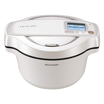 【中古】シャープ ヘルシオ ホットクック 電気調理鍋 無水鍋 1.6L 2~4人用 スマホ連携 ホワイト KN-HW16E-W 【中古】シャープ ヘルシオ ホットクック 電気調理鍋 無水鍋 1.6L 2~4人用 スマホ連携 ホワイト KN-HW16E-W
