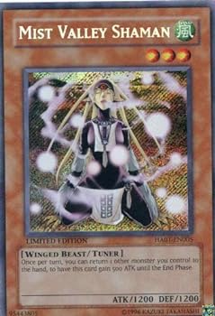 【中古】M03 HA-859 EX 遊戯王 英語版 HA01-EN005 Mist Valley Shaman 霞の谷の祈祷師 (シークレットレア) Limited Edition