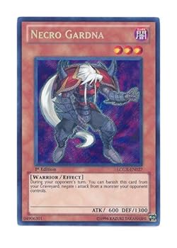 【中古】遊戯王 英語版 LCGX-EN027 Necro Gardna ネクロ・ガードナー (シークレットレア) 1st Edition