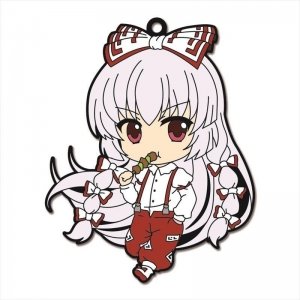 【中古】ねんどろいどぷらす ラバーストラップ 東方Project 藤原妹紅