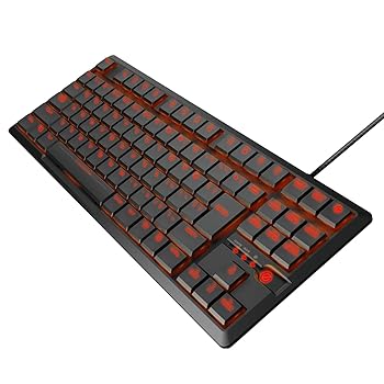 【中古 非常に良い】エレコム USB-A ゲーミングキーボード 【ARMA】 メカニカル 独自の薄型設計 コンパクト5000万回耐久スイッチ 日本語配列 LED搭載 ブラック TK-AR