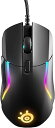 【中古 非常に良い】SteelSeries ゲーミングマウス 有線 超軽量 IP54規格 防水 防塵 SuperMeshケーブル 10ゾーンRGBイルミネーション Rival 5 62551