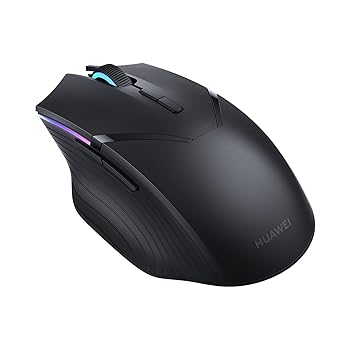 【中古】HUAWEI ゲーミングマウス Wireless Mouse GT 2.4Gワイヤレス/Bluetooth/有線接続 Qiワイヤレス充電 IR光学式 プログラムボタン7個 16000DPI 1680