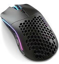 【中古】Glorious ワイヤレス ゲーミングマウス Model O- Wireless Matte Black 超軽量65グラム 最大19000DPI BAMFセンサー搭載 左右対称形状 【国内正規(2)